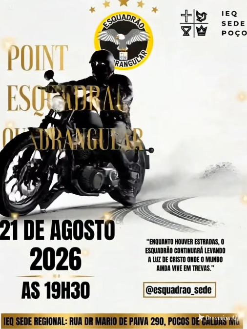 Flyer — Point Esquadrão Quadrangular