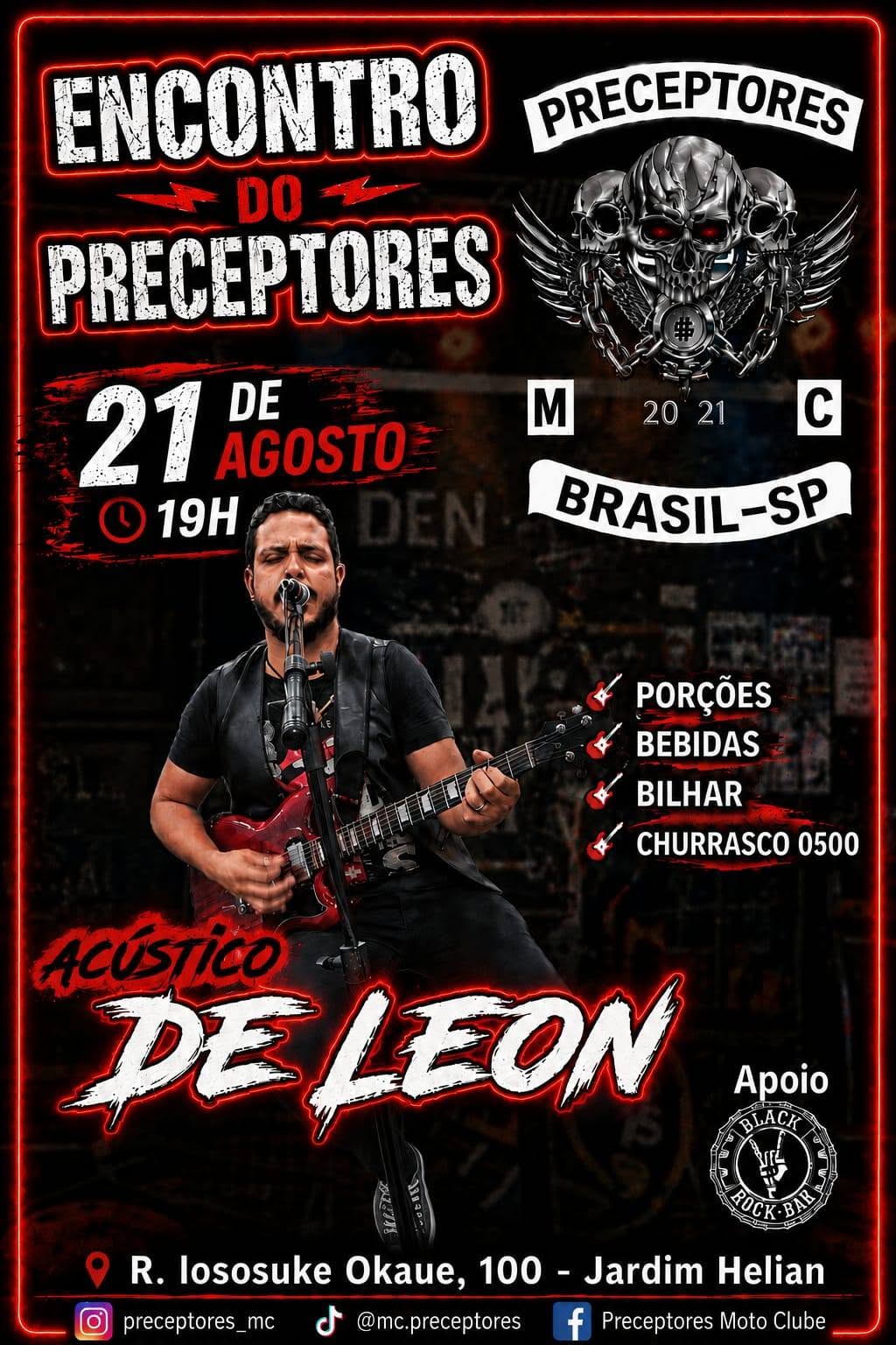 Flyer — Encontro do Preceptores