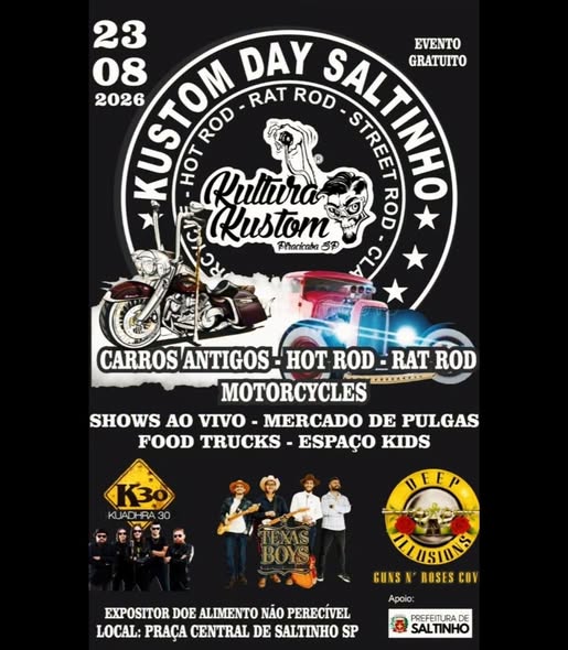 Flyer — Kustom Day Saltinho