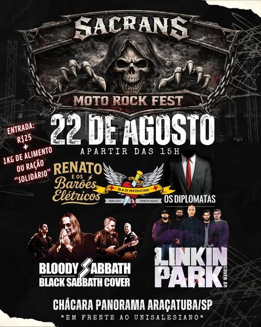 Flyer — Sacrans Moto Rock Fest