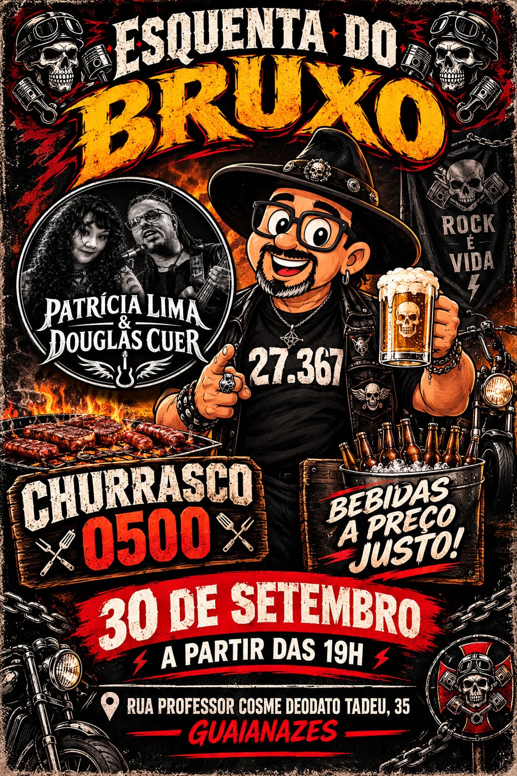 Flyer — Esquenta do Bruxo