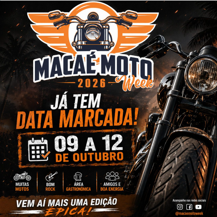 Flyer — Macaé Moto Week 2026