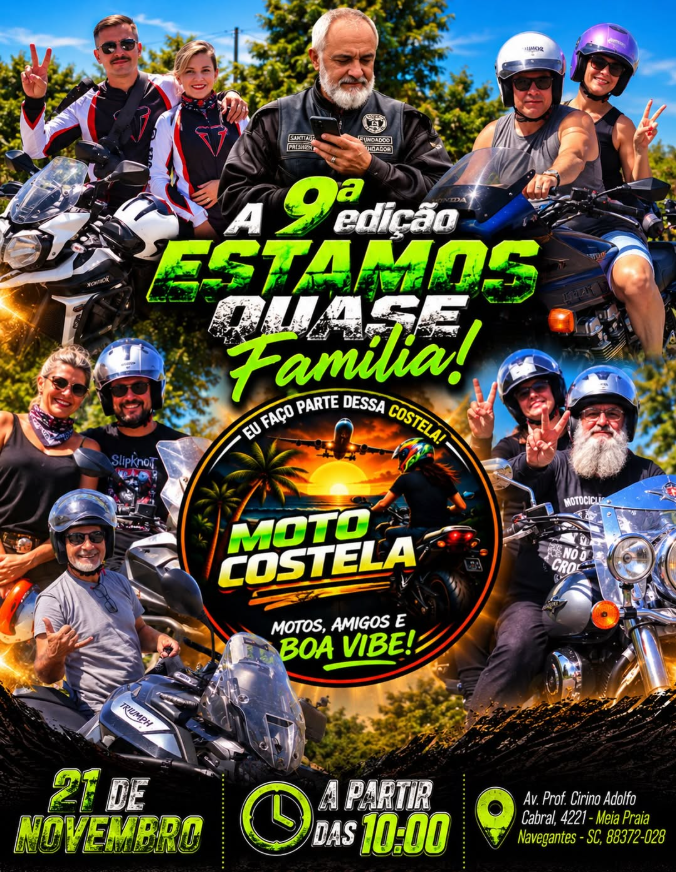Flyer — 9ª Edição Moto Costela