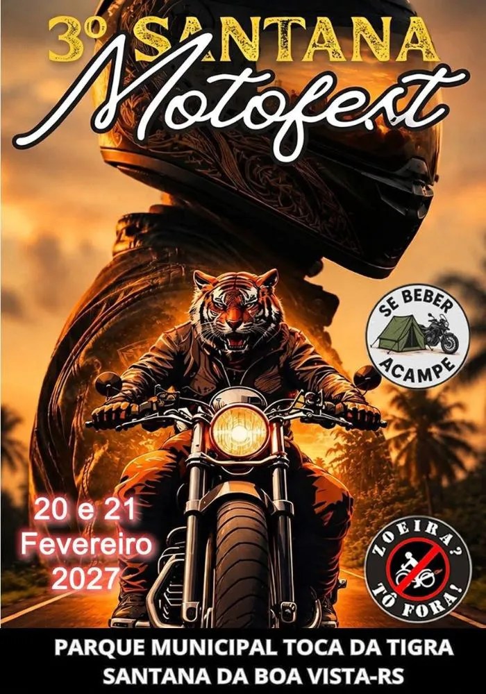Flyer — 3º Santana Motofest