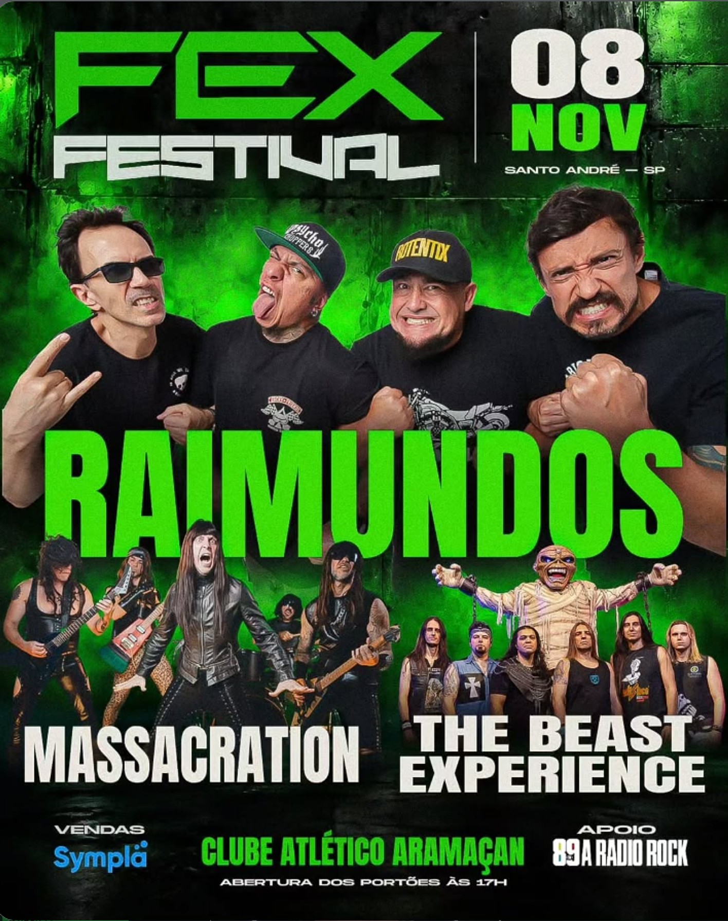 Flyer — FEX Festival - Metal Experience