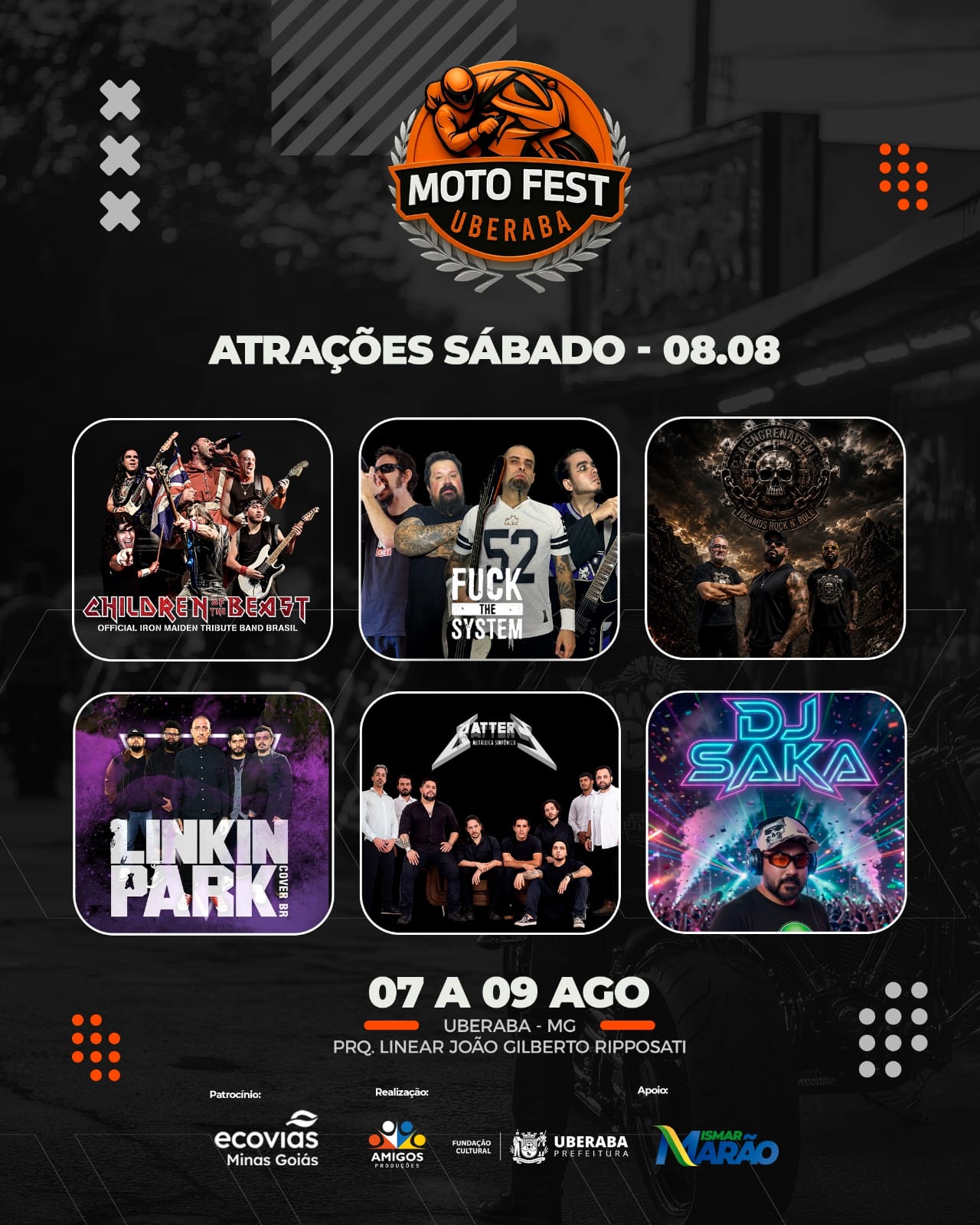 Flyer — Moto Fest Uberaba