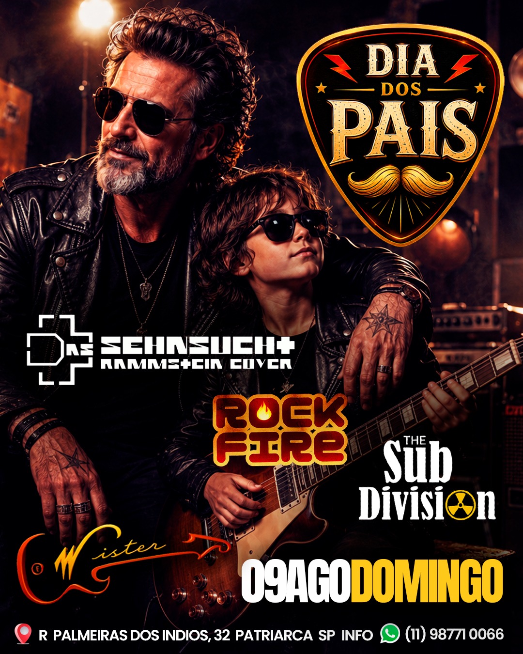 Flyer — Dia dos Pais