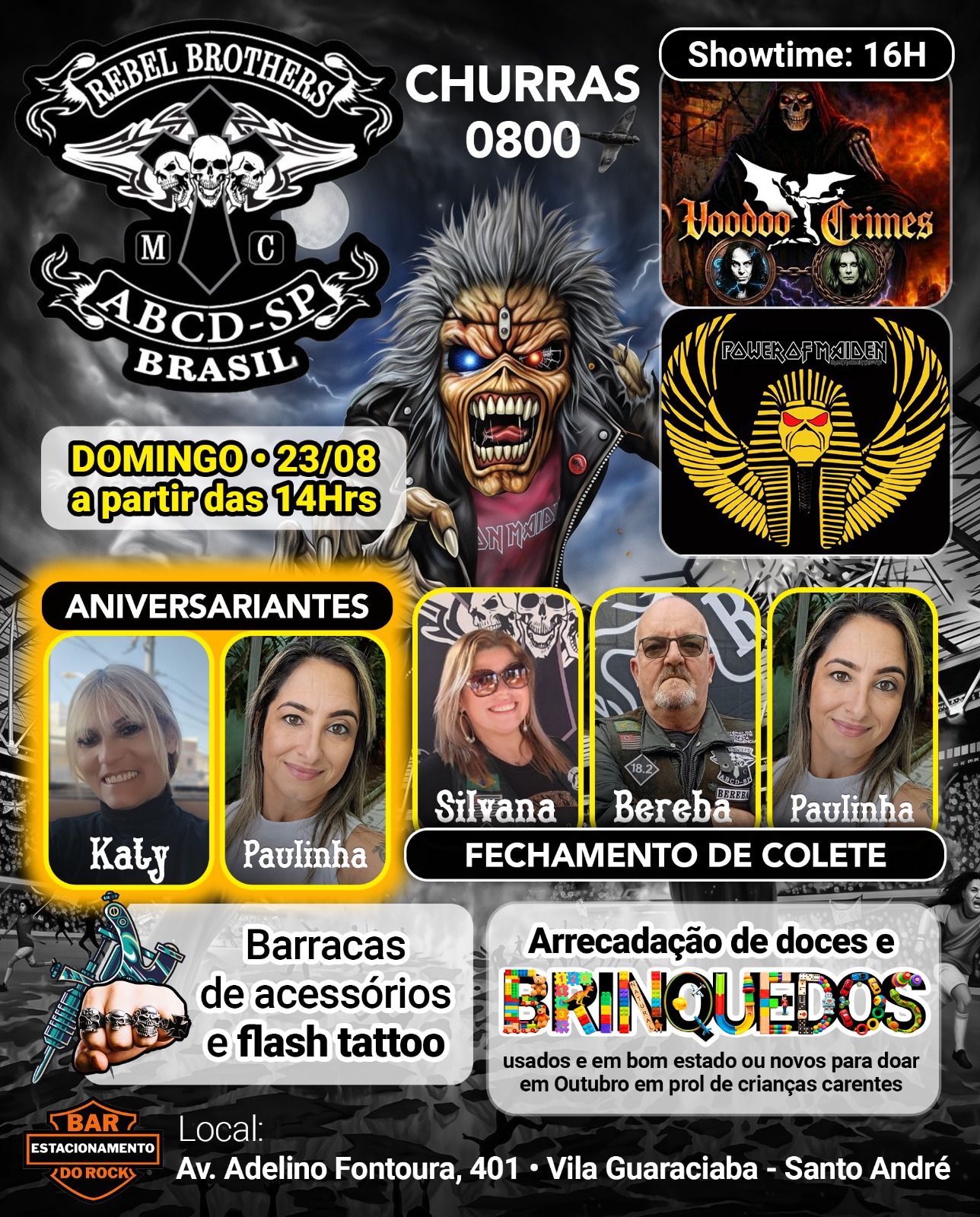 Flyer — Pegada Rebel Brothers