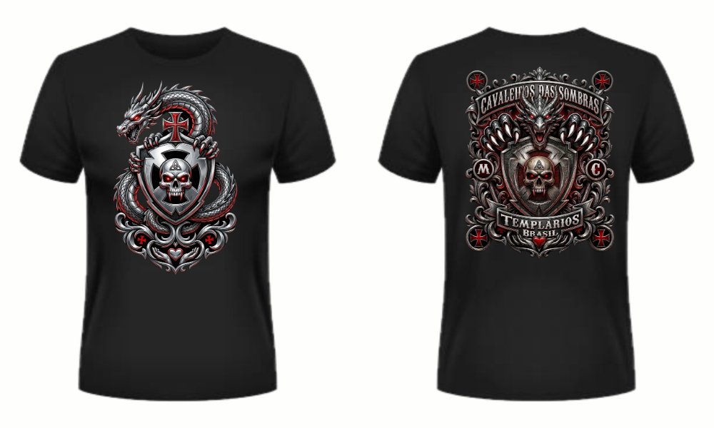Camiseta Dragão livre MD1